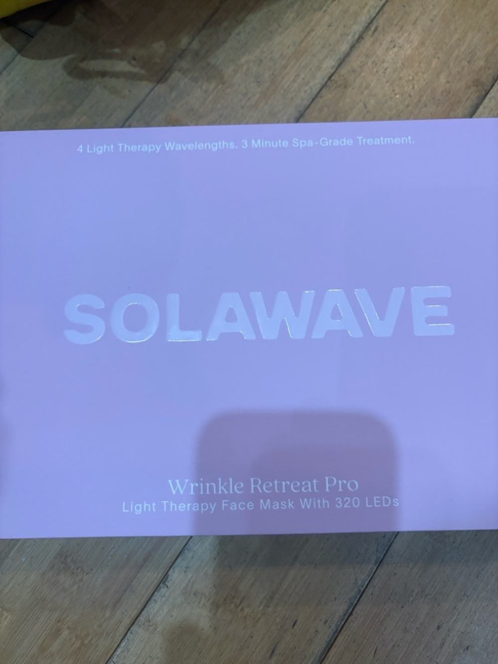 Solawave Pink Wrinkle Retreat Pro Light Therapy Face Mask and Neck piece - Picture 2 of 4
